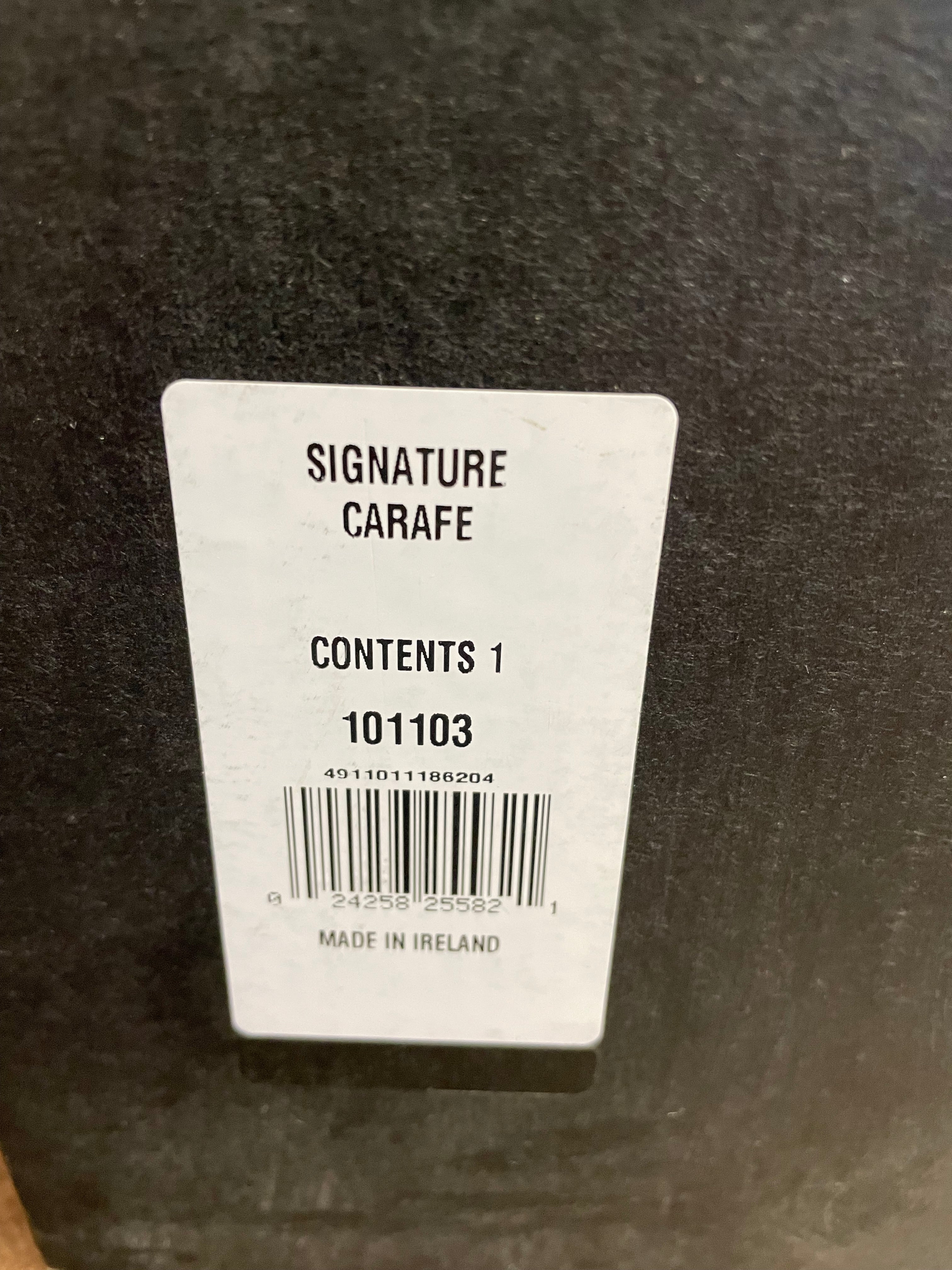 John Rocha at Waterford Crystal Signature Carafe