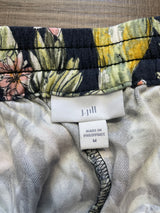 J. Jill Fruit & Leaves Rayon Shorts (M)