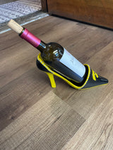 Iowa Hawkeye Jeweled Wine Bottle Holder