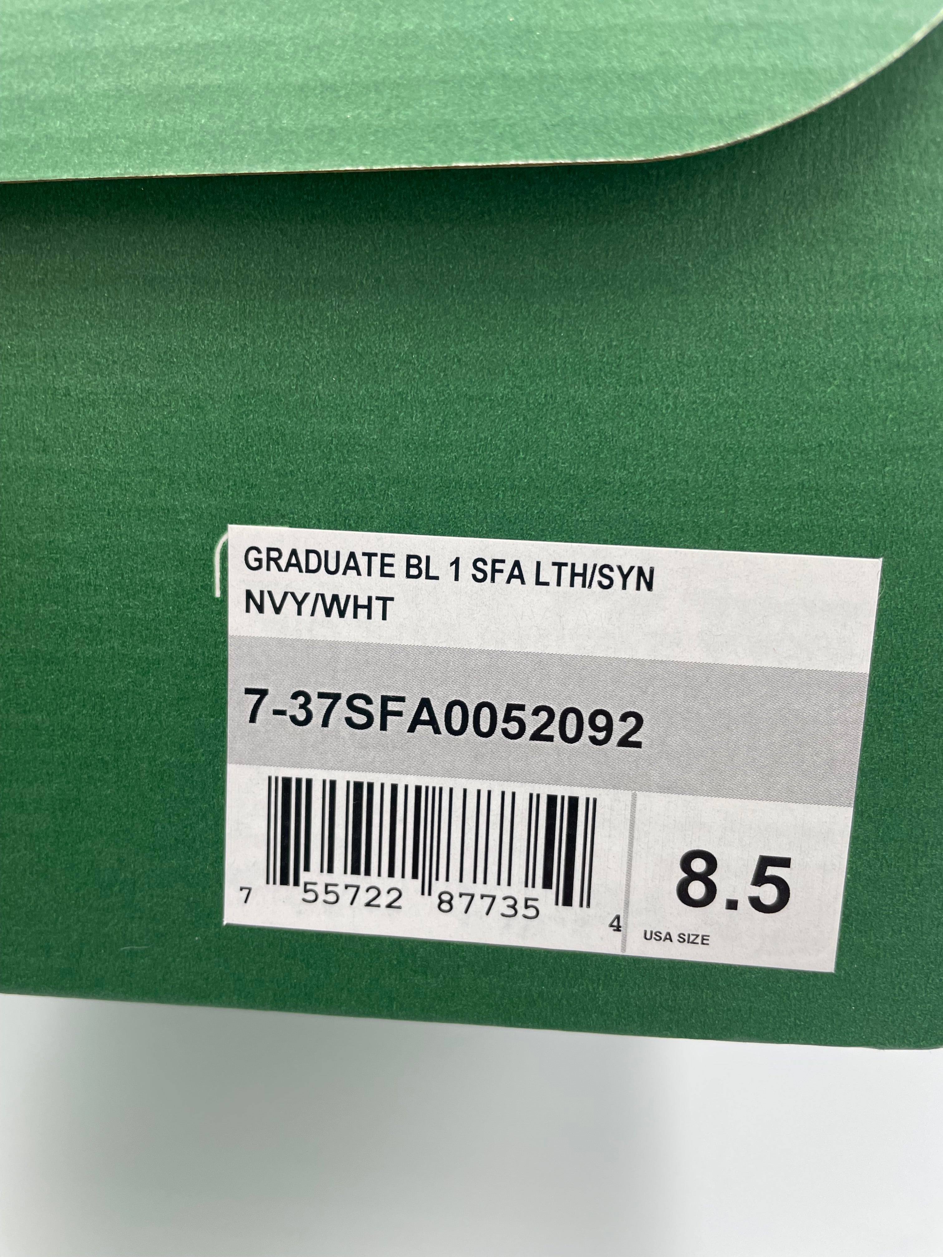 Lacoste Graduate BL 1 Women's Navy Sneaker (8.5) - BinxBerry Consignment