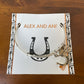 Alex & Ani Horseshoe Bracelet