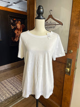 Loft NWT Cotton Crewneck Tee (L)