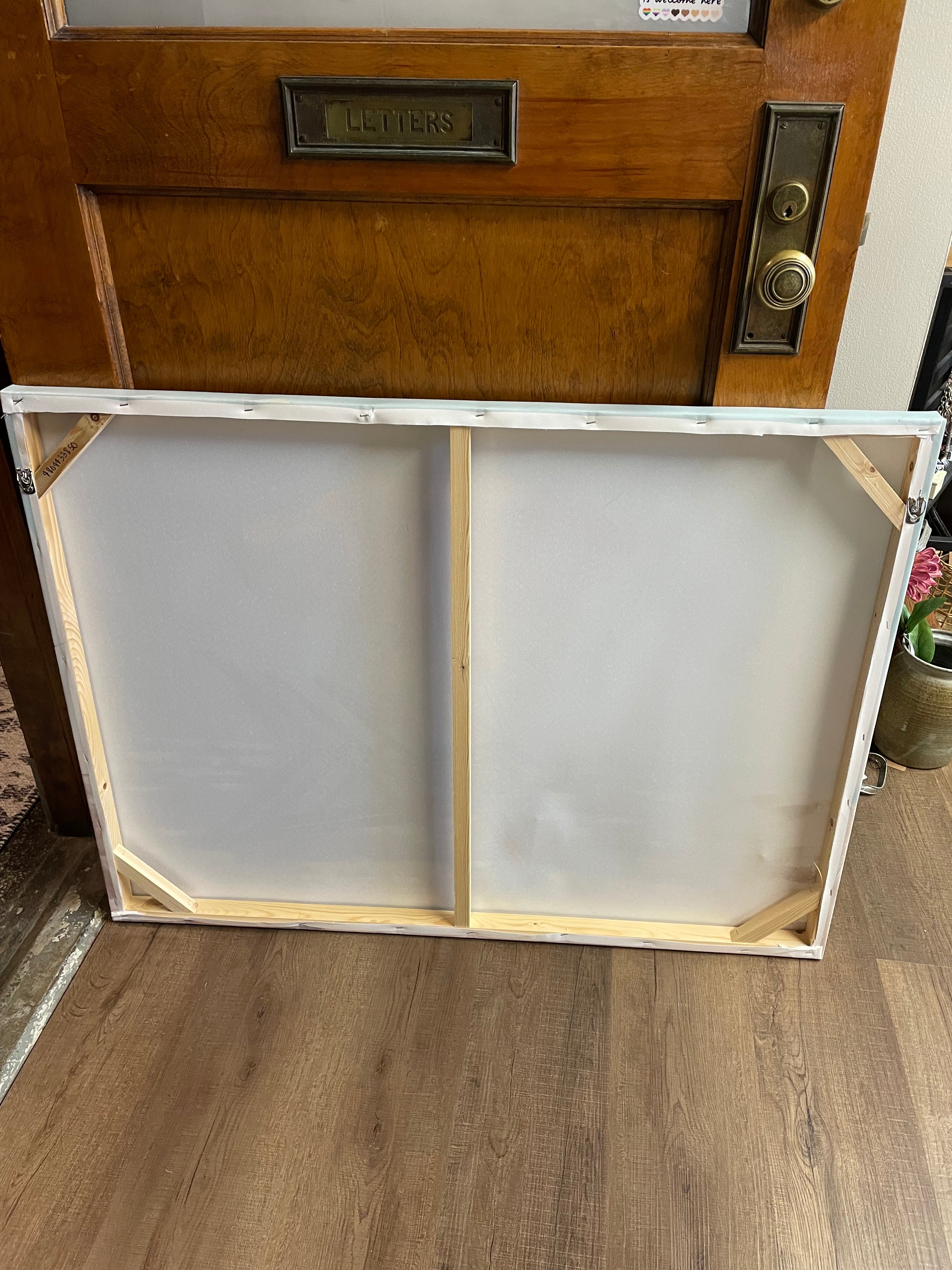 Stretched Canvas Beach Chair Wall Art