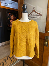 Old Navy Wool Blend Cable Sweater (S)