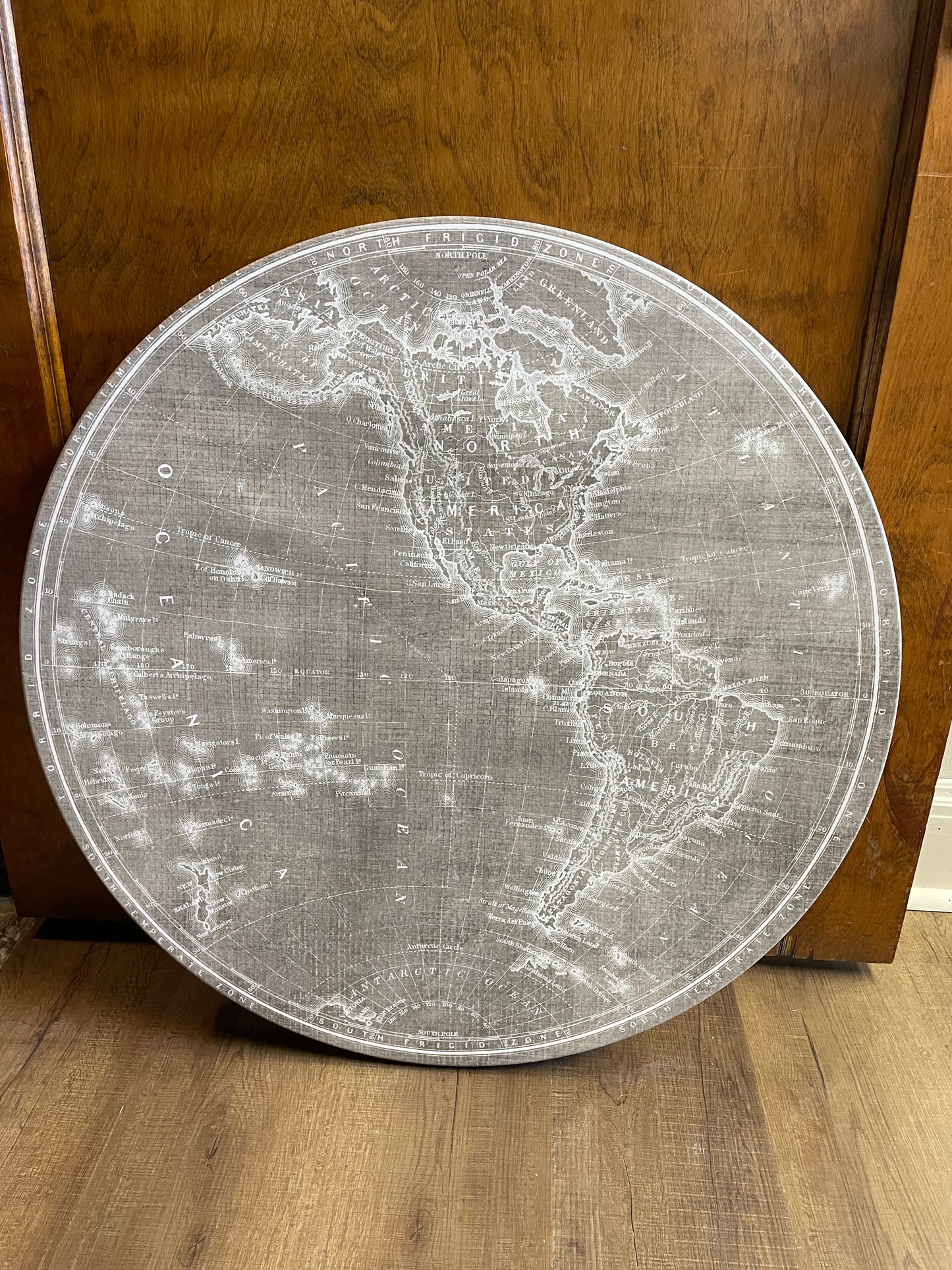 Globe Stretched Canvas Wall Art