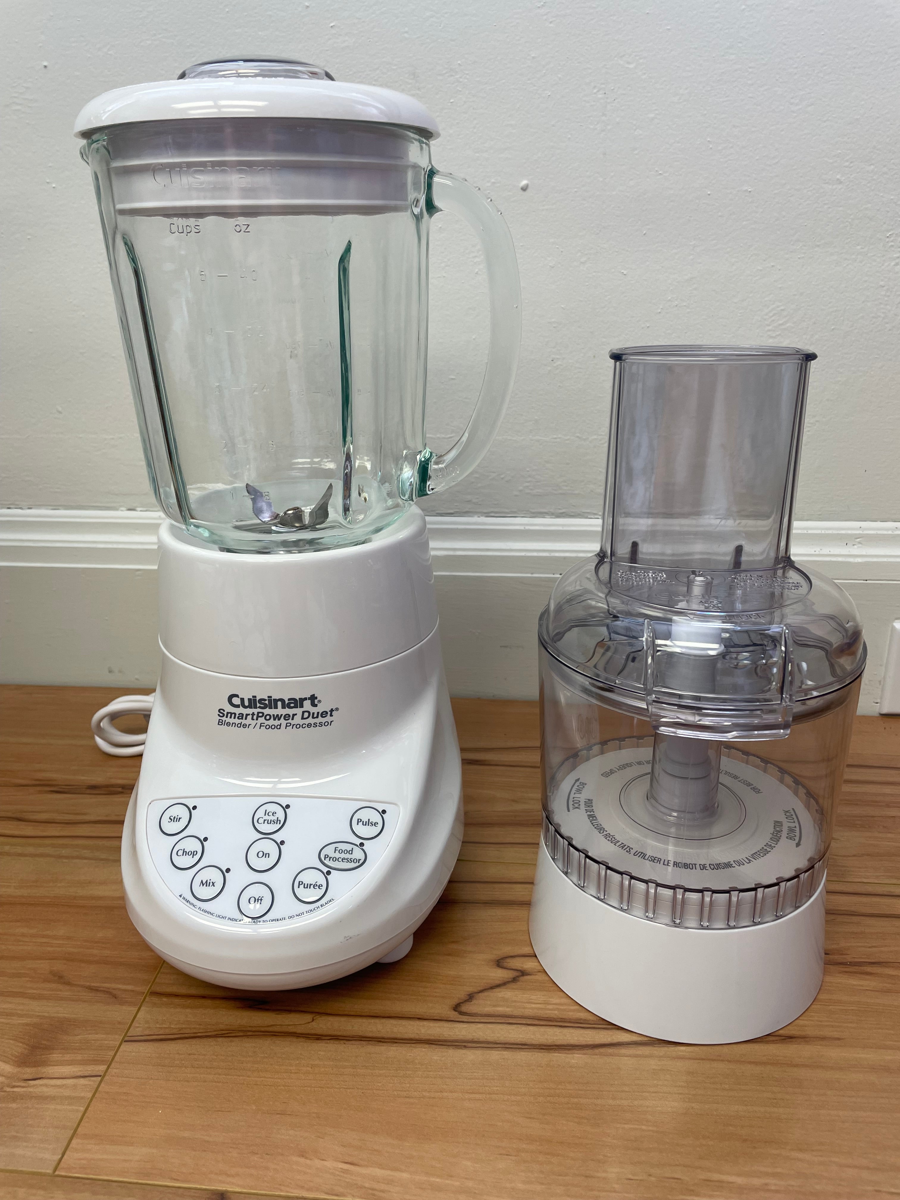 Cuisinart SmartPower Duet Blender Food Processor BFP-703