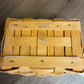 Longaberger 2001 Classic Small Recipe Basket with Lid and Protector