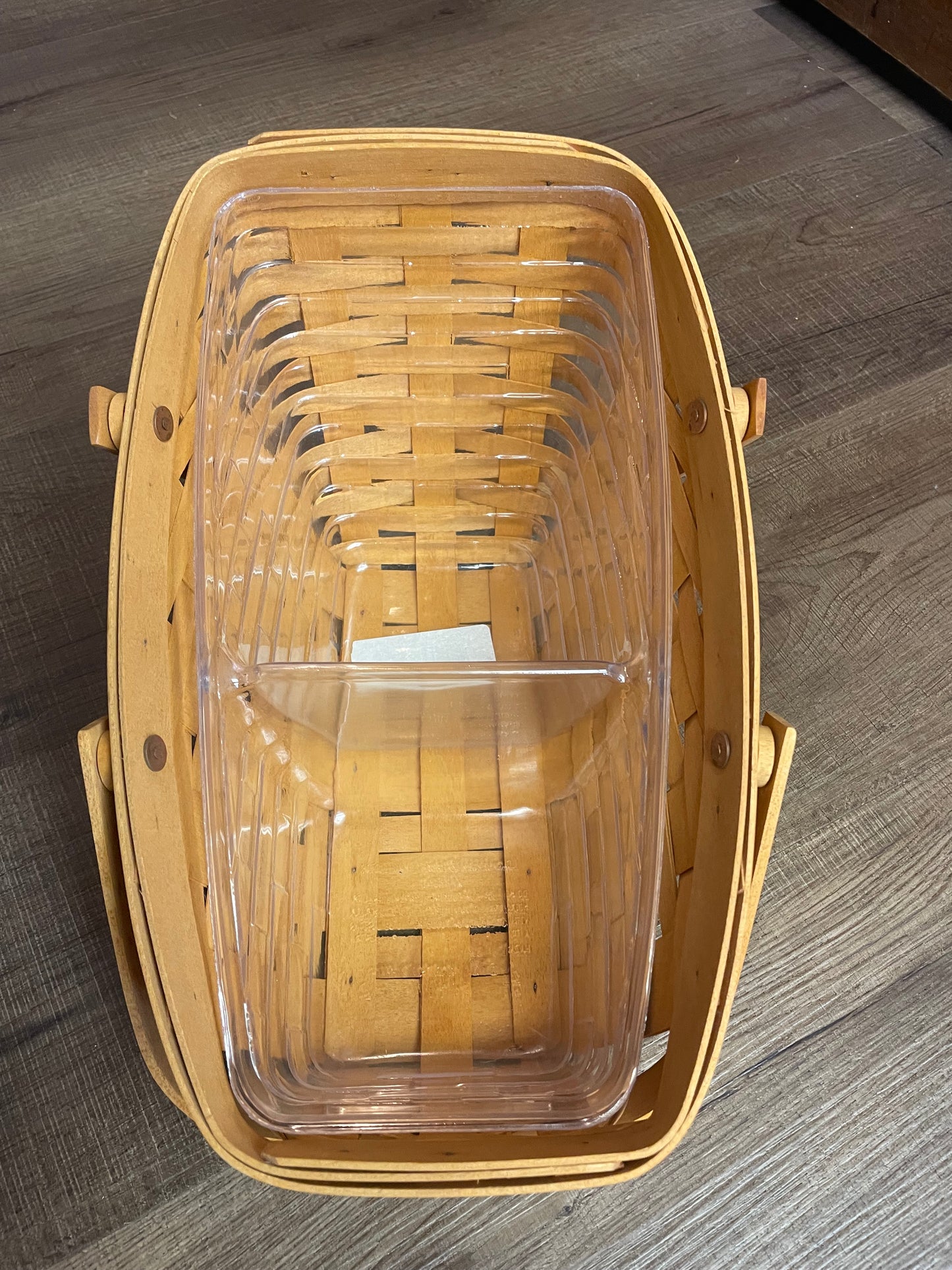 Longaberger Medium Vegetable Basket & Protector