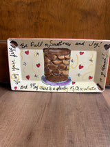 Julia Junkin Hand Painted Ceramic Platter