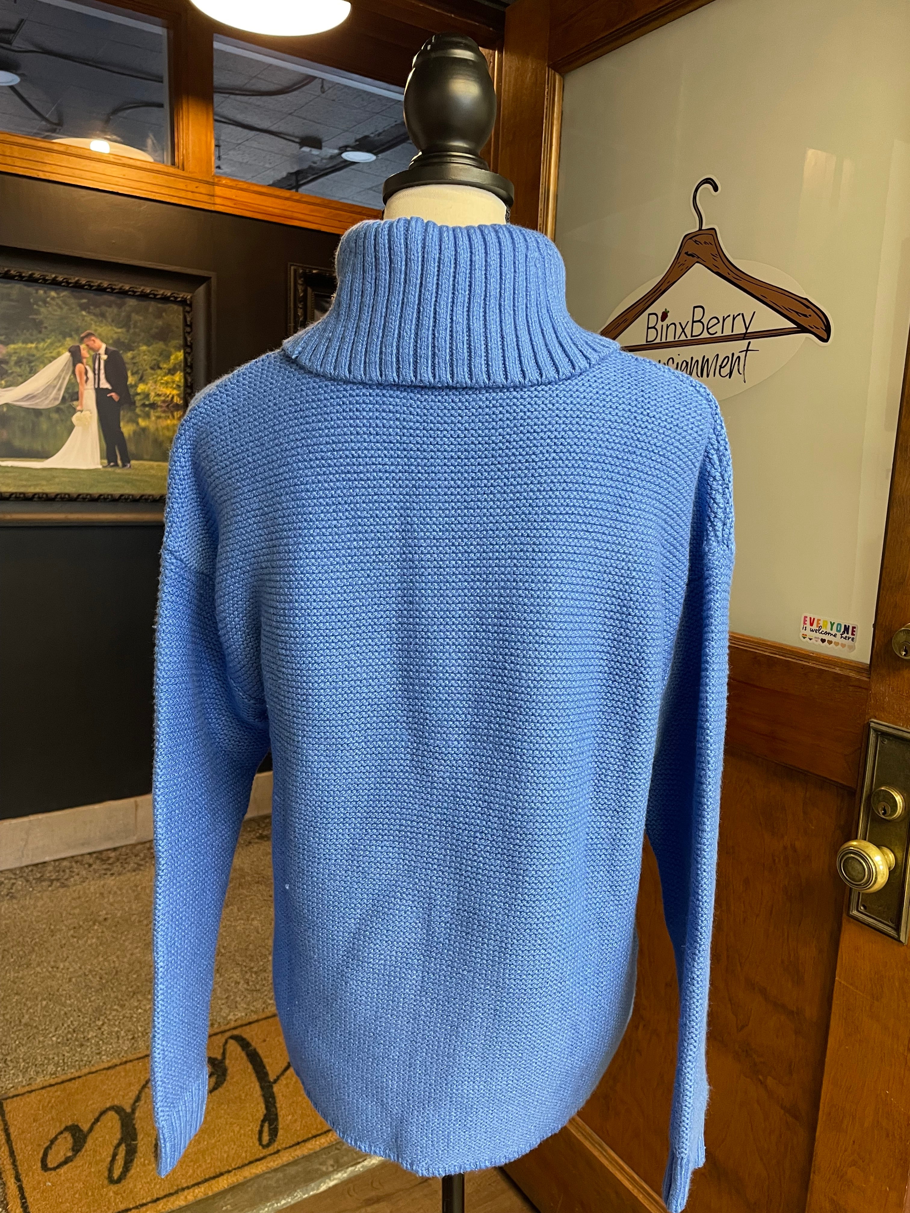 Loft Women's Knit Turtleneck Sweater (M)