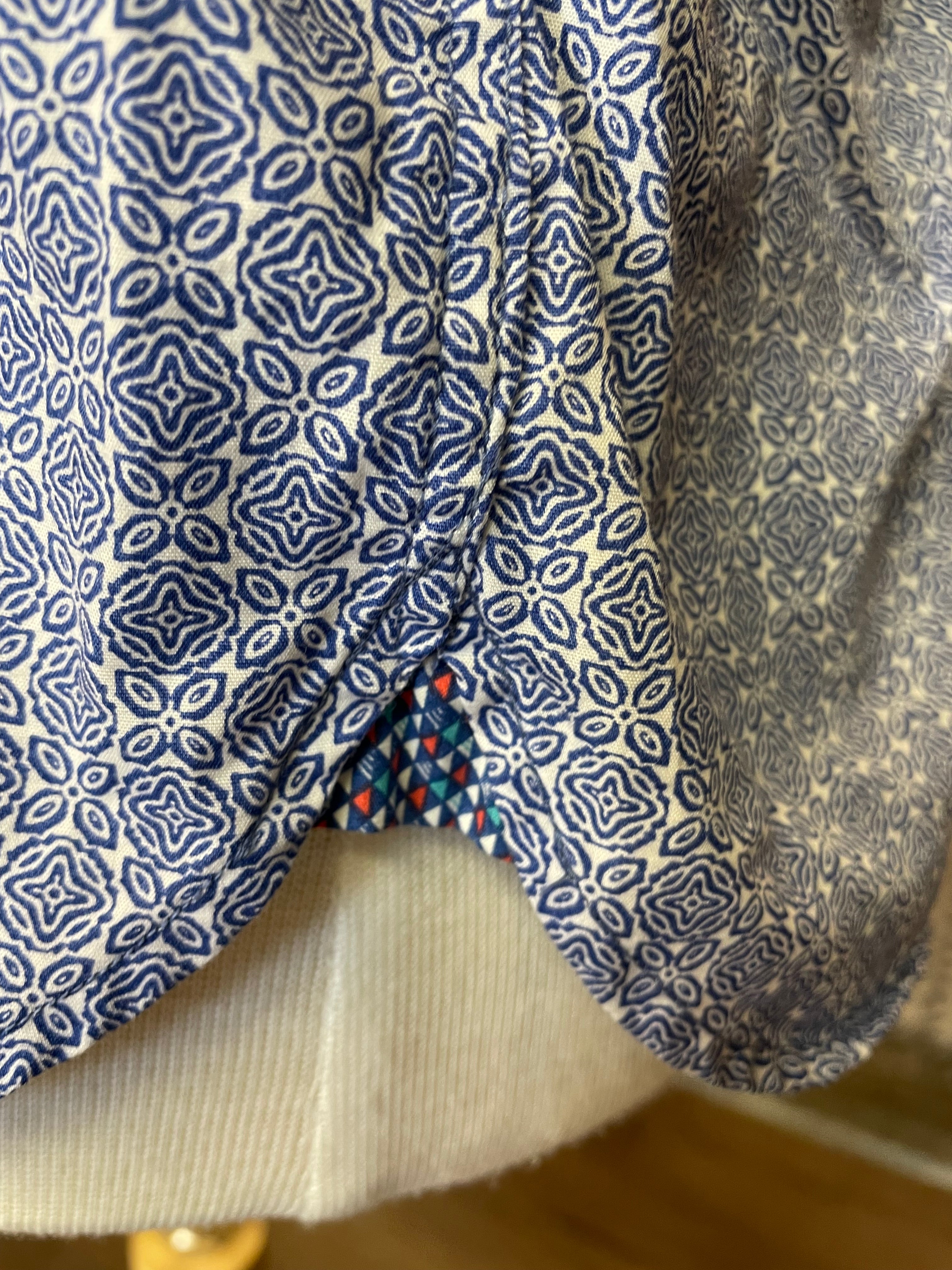 Johnston & Murphy Men's Short Sleeved Button Down (L)