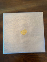 U.S. Historical Society Jefferson Pewter Stained Glass Plate Spring Flowers