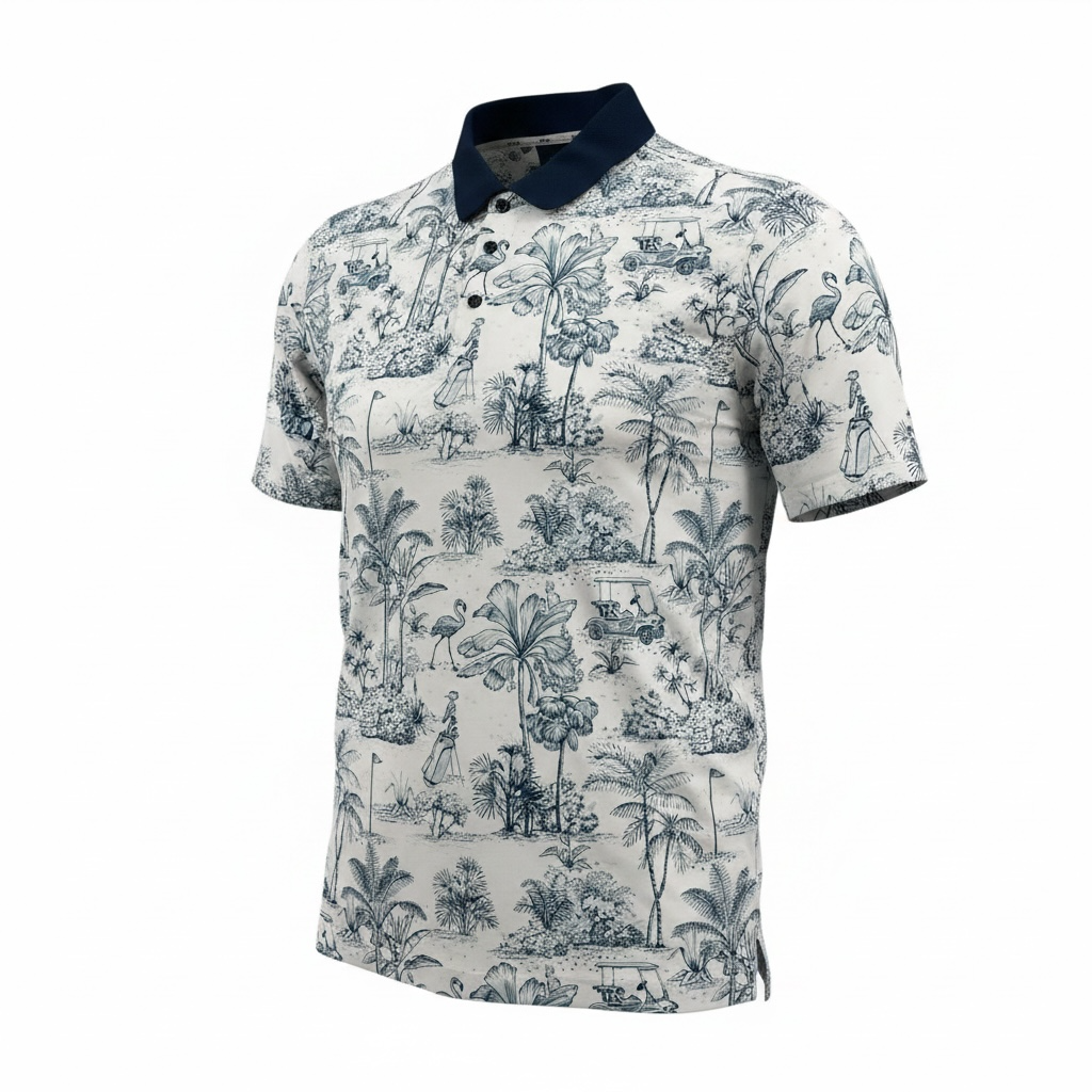 Walter Hagen 11 Men's Golf Polo Shirt (XL)