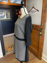 Ralph Lauren Chaps Houndstooth Knit Dress (XL)