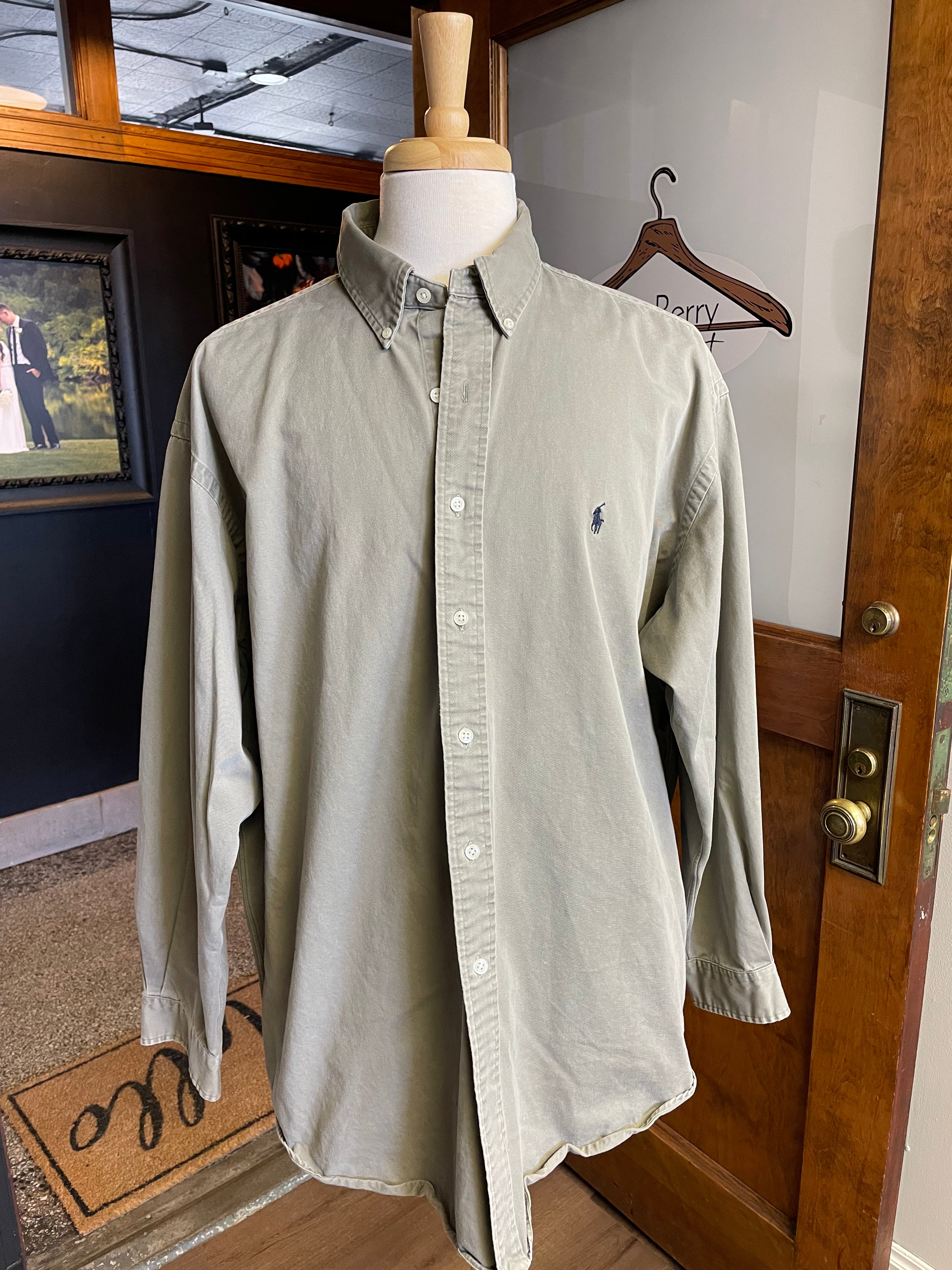 Ralph Lauren Blake Men's Button Down (XXL)