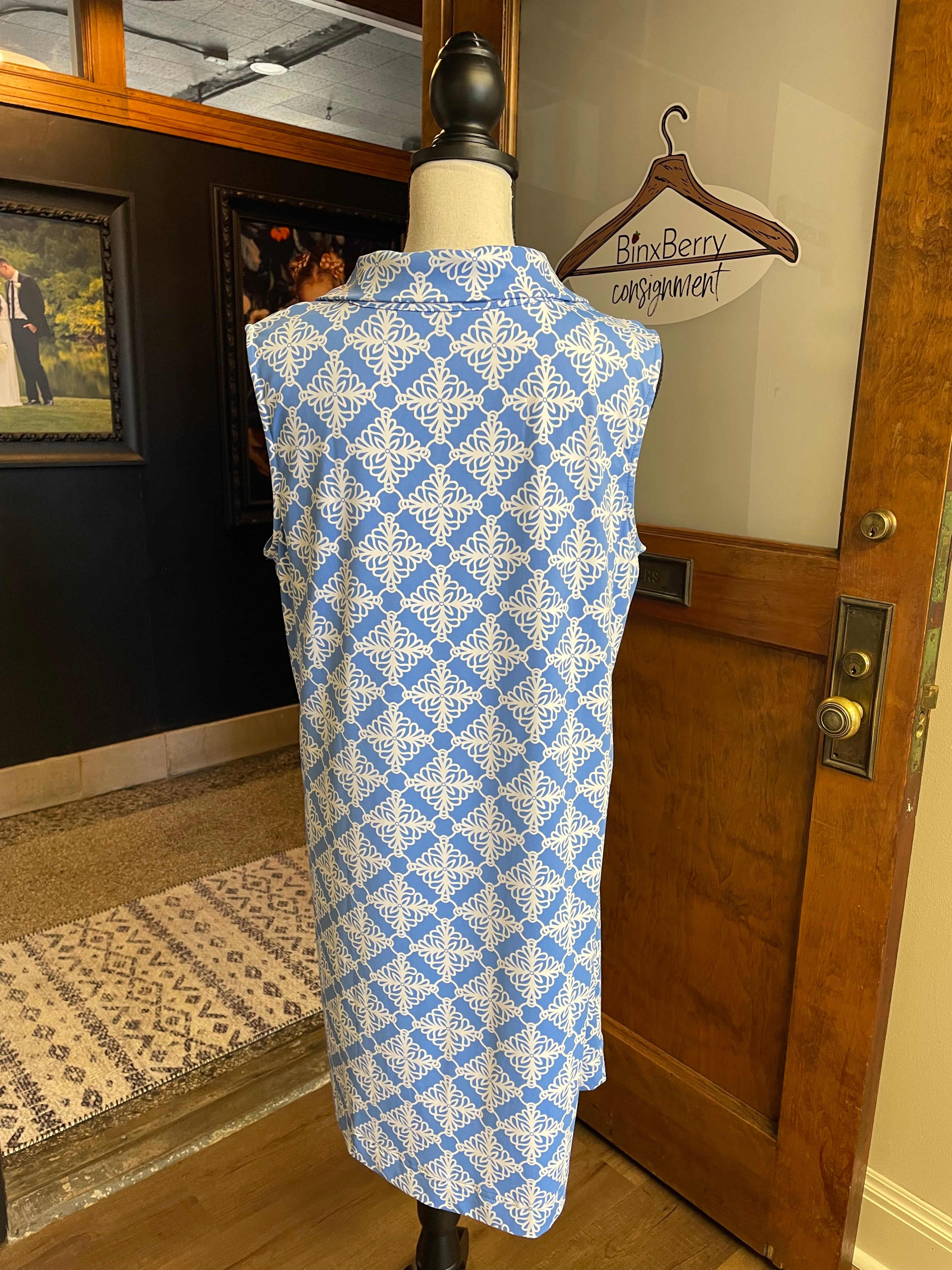 Lulu-B Sleeveless Collared Dress (XL)