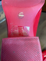 Beach by Matisse Annie Red Women's Western Rain Boots (9) - BinxBerry Consignment