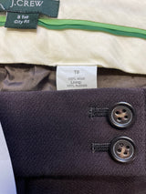 J. Crew 100% Wool Women's City Fit Trousers (8 Tall)