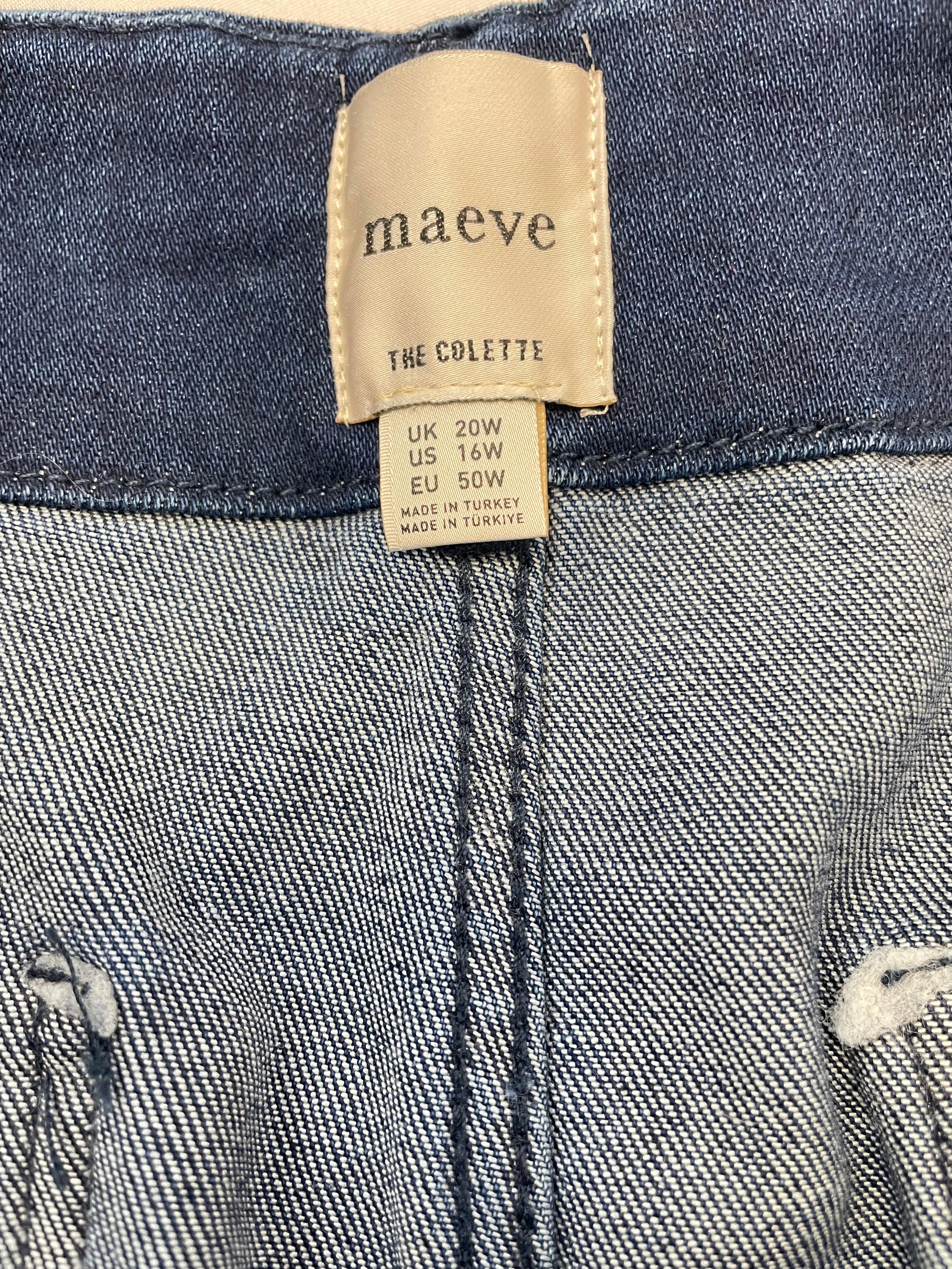 Anthropologie Plus Maeve The Colette Beaded Jeans (16W) - BinxBerry Consignment