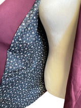 Skies are Blue NWT Stretch Textured Blazer Dark Purple (2X)