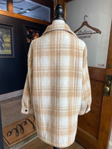 Sebby Women's Plaid Shacket (L)