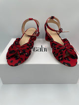 Cabi Siren Red Leopard Print Heels (9M)