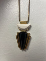 J.Crew Art Deco Geometric Necklace - BinxBerry Consignment