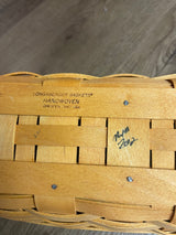 Longaberger Envelope Basket & Lid
