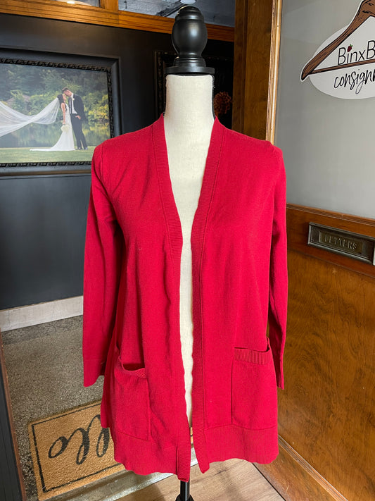 Eddie Bauer Red Women's Cardigan (S)