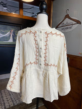 By Together Peasant Top (M)