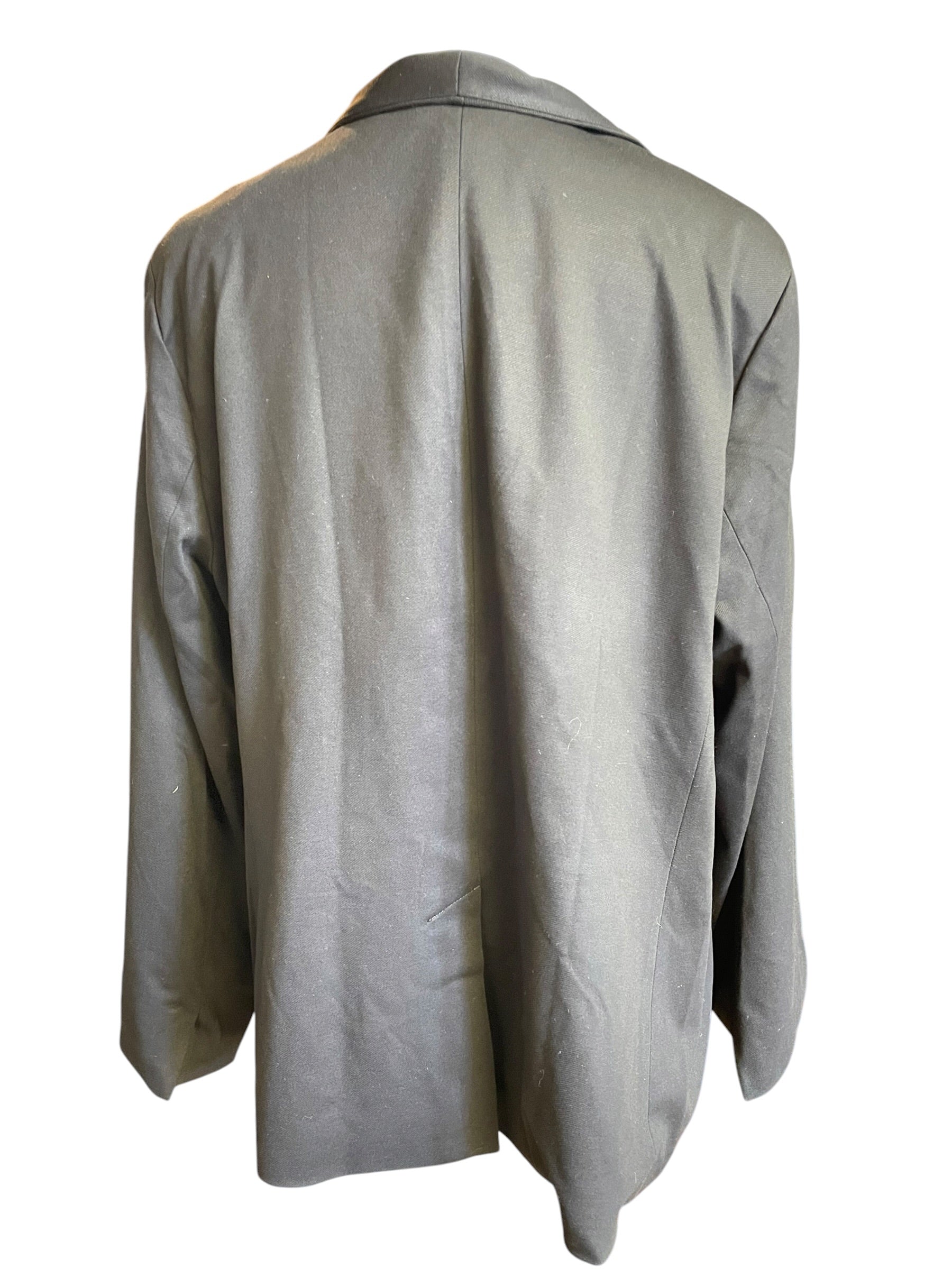 Skies are Blue NWT Stretch Textured Blazer Black (2X)