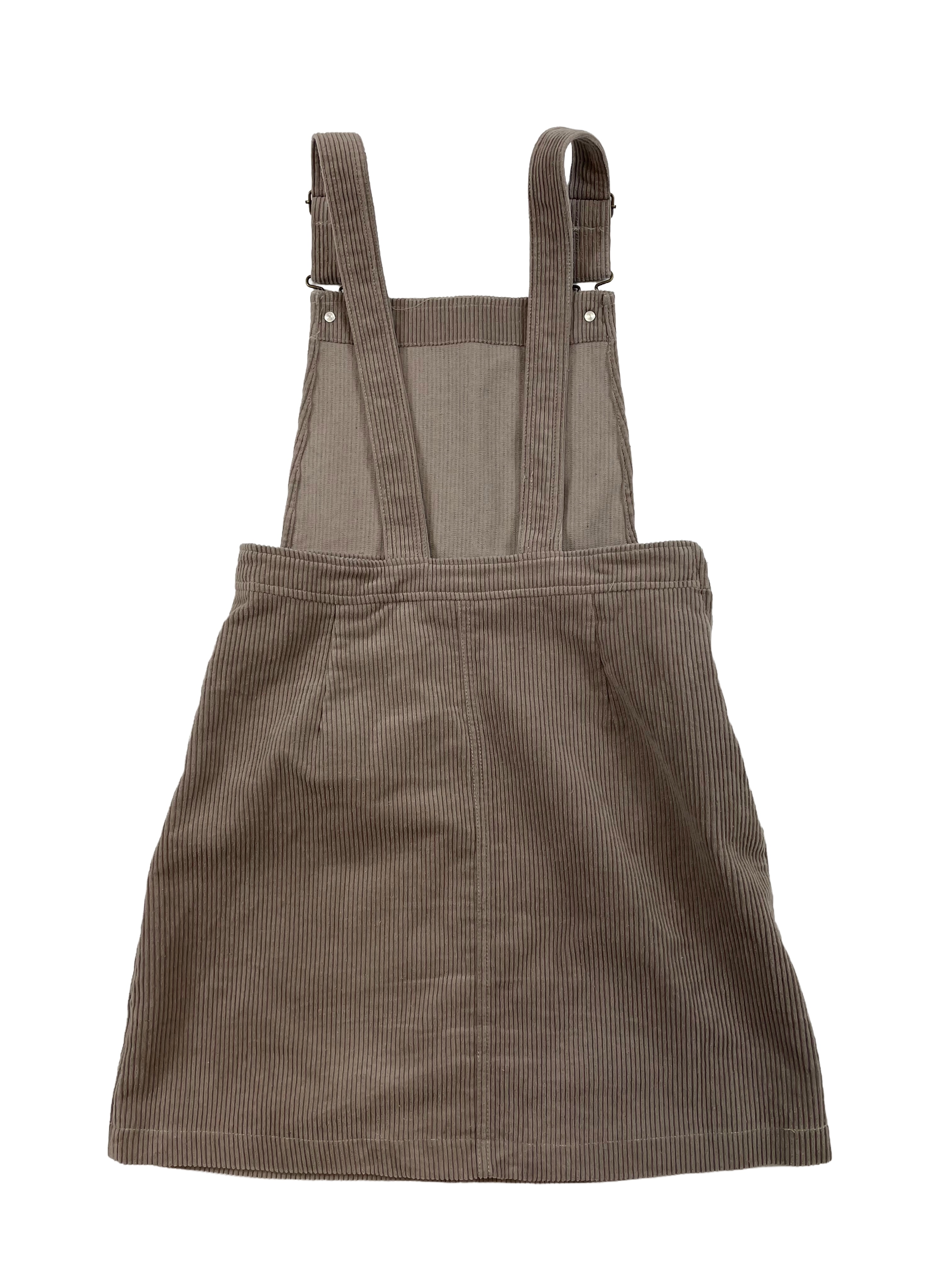 Fashion on Earth Corduroy Sleeveless Jumper Skirt (M)
