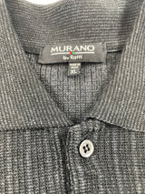 Murano by Raffi Collared Knit Men's Top (XL)