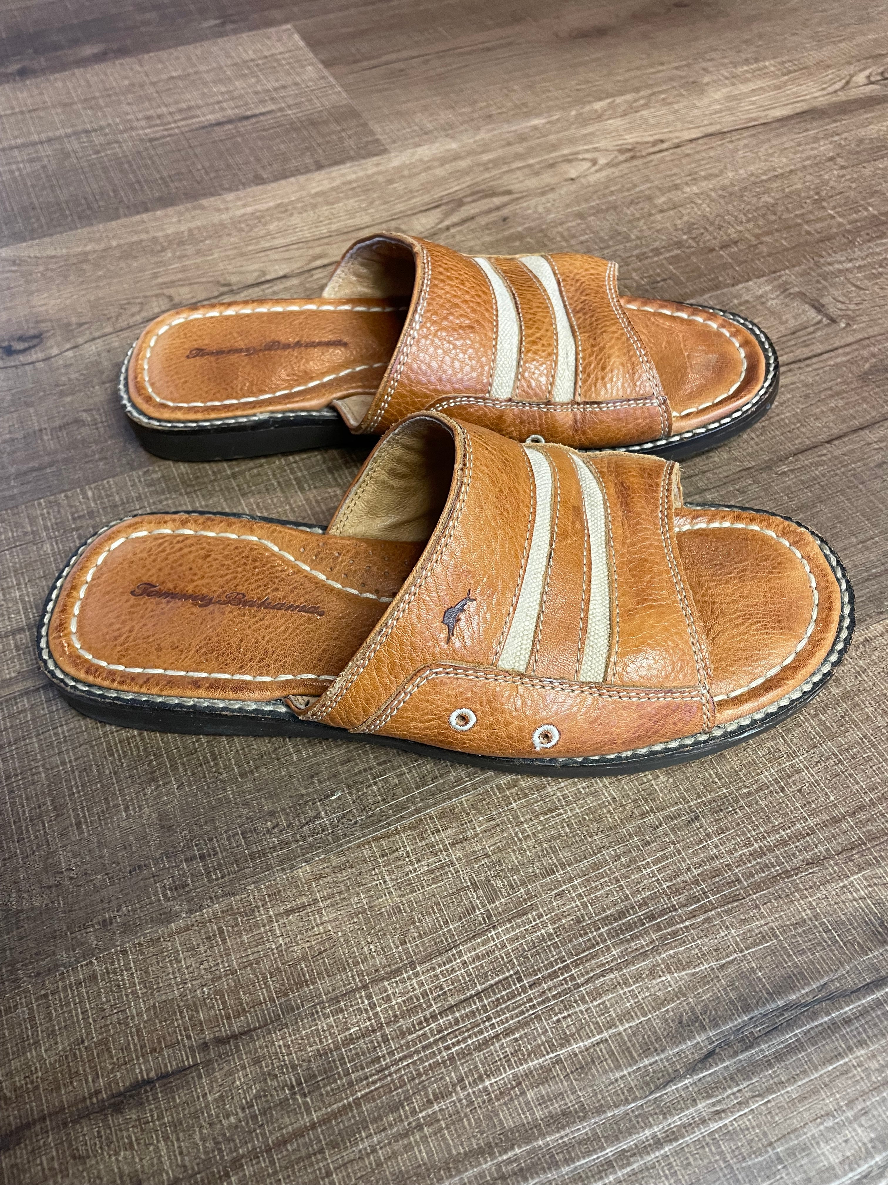 Tommy Bahama Anchors Away Men's Linen Slide (8)