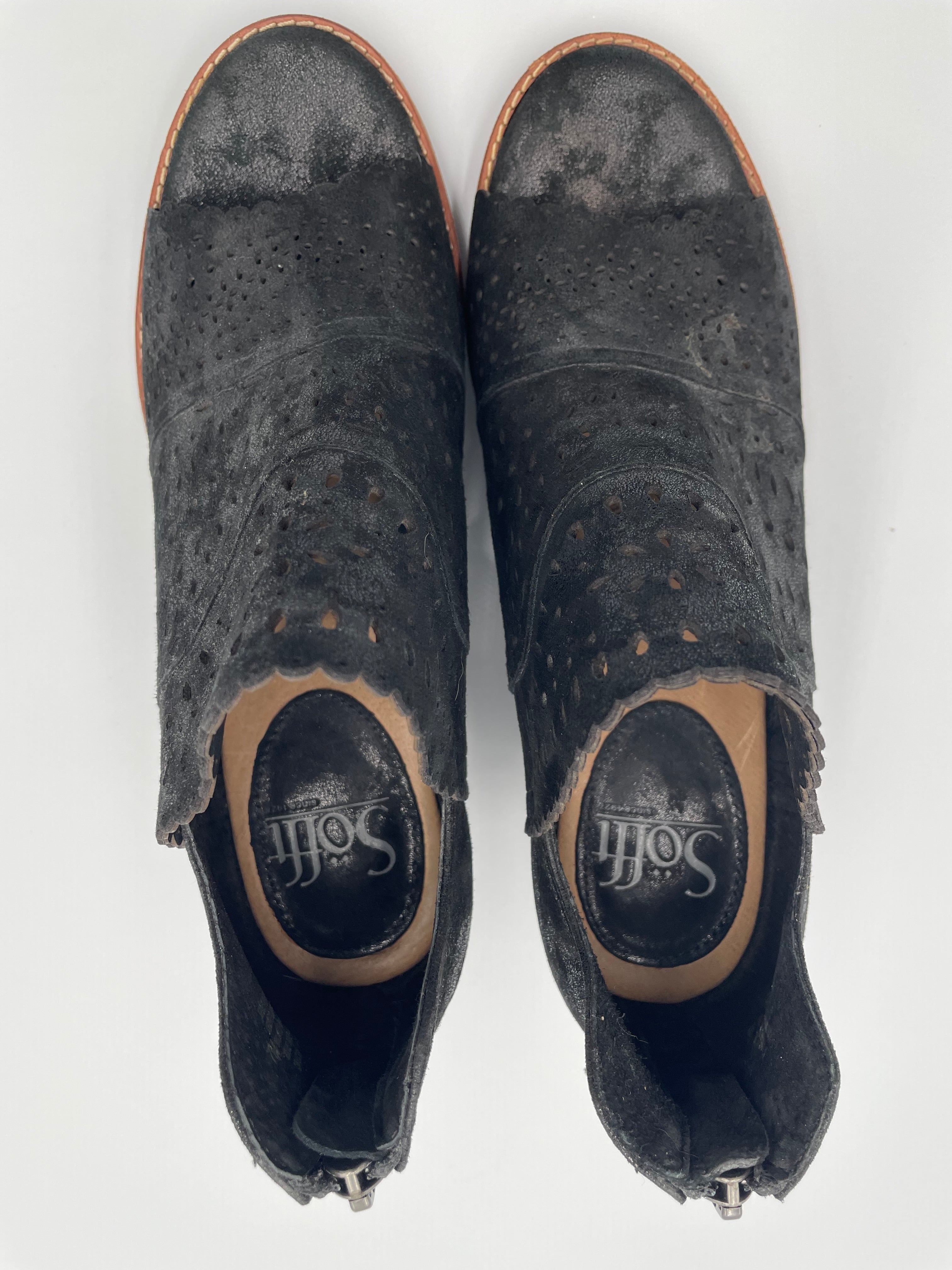 Sofft Women's Millard Open Toed Booties (7)