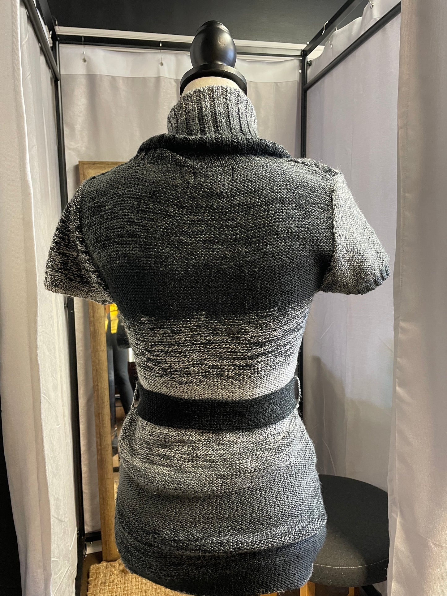 Deb Belted Cowlneck Sweater (L)