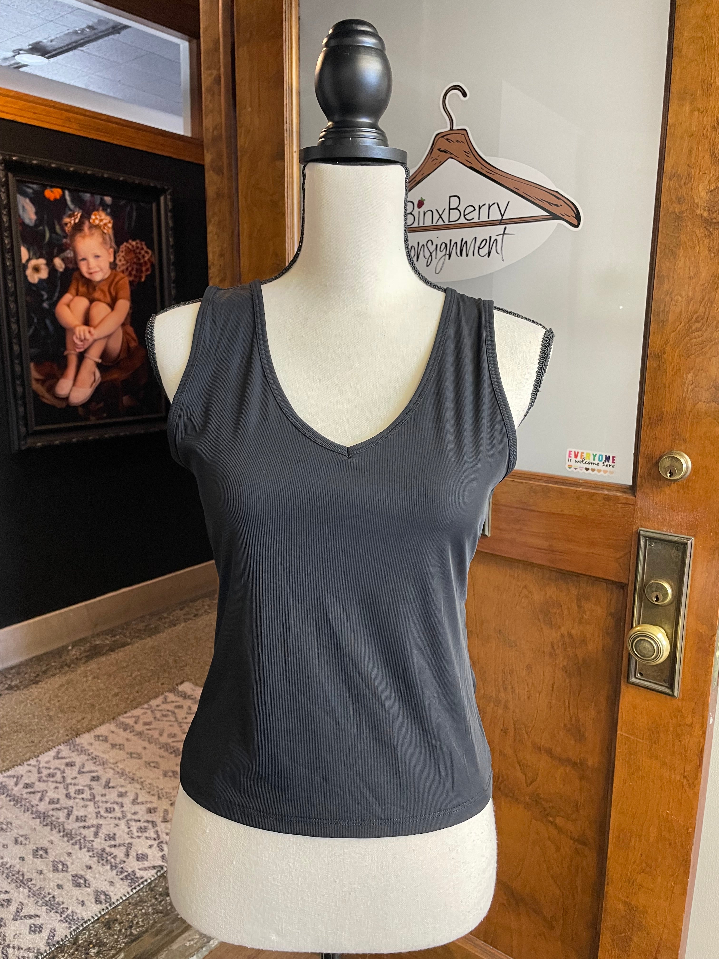 Zyia Active Women's Short Ribbed Tank (XL)