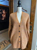 J. Jill Cable Knit Button Down Women's Cardigan (M)