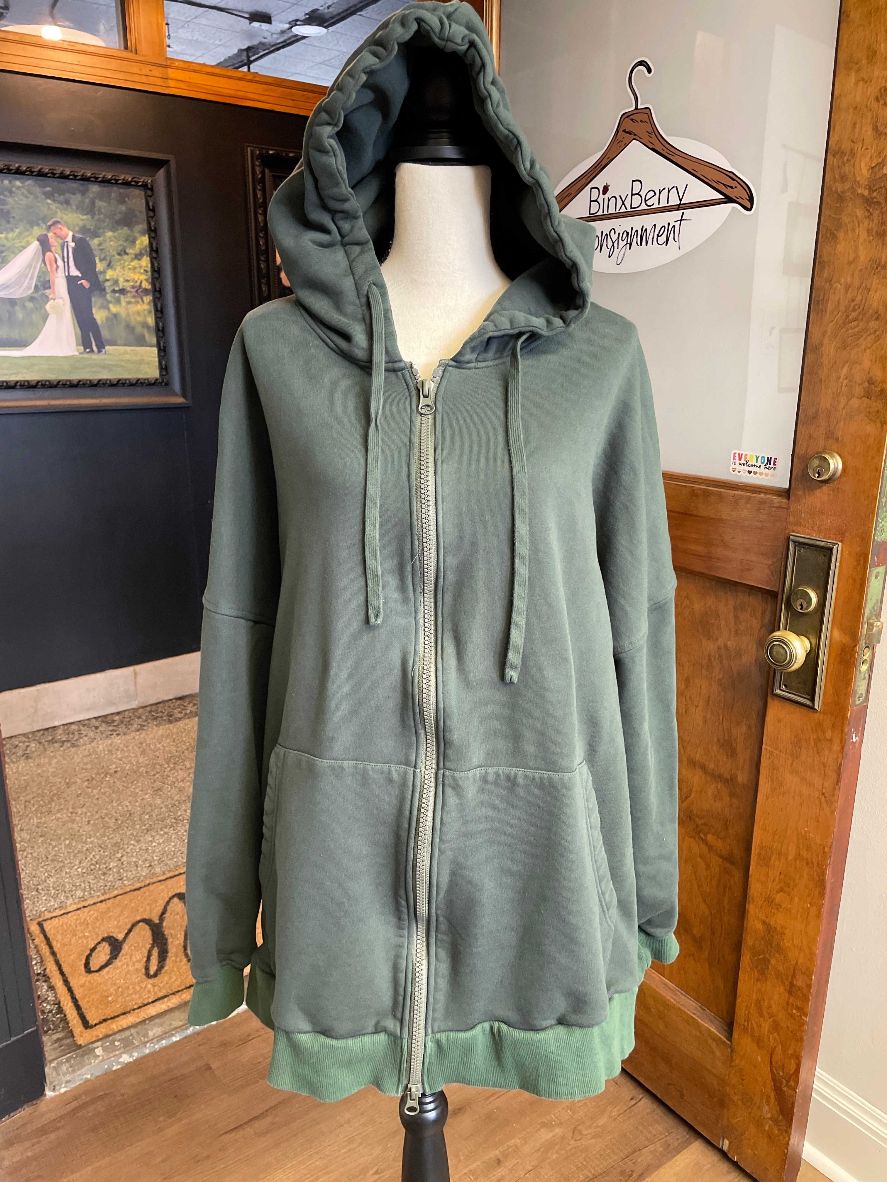 NAP Loungewear Full Zip Women's Hoodie (XXL)