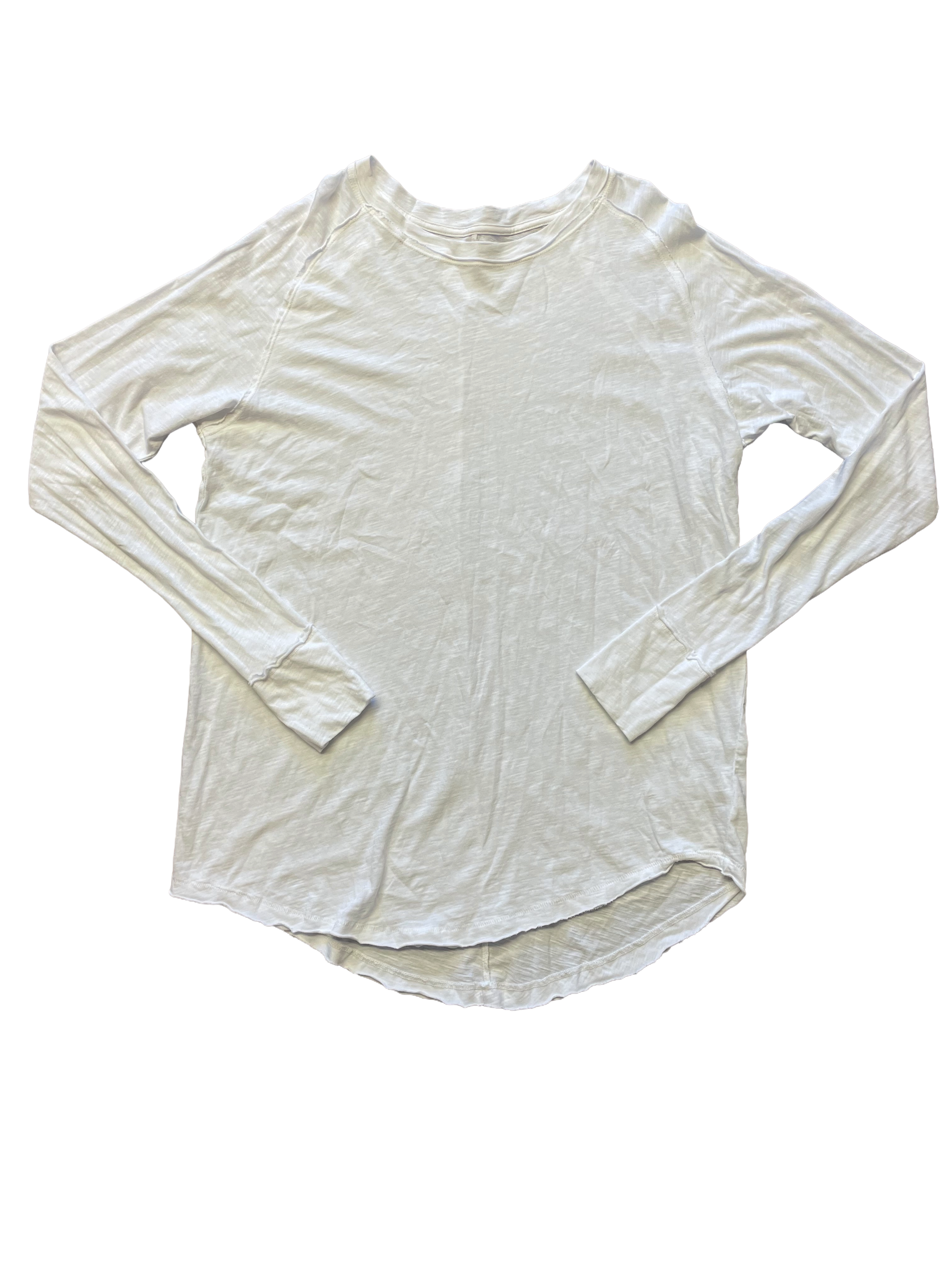 We The Free Women's 100% Cotton Long Sleeved Tee (M)