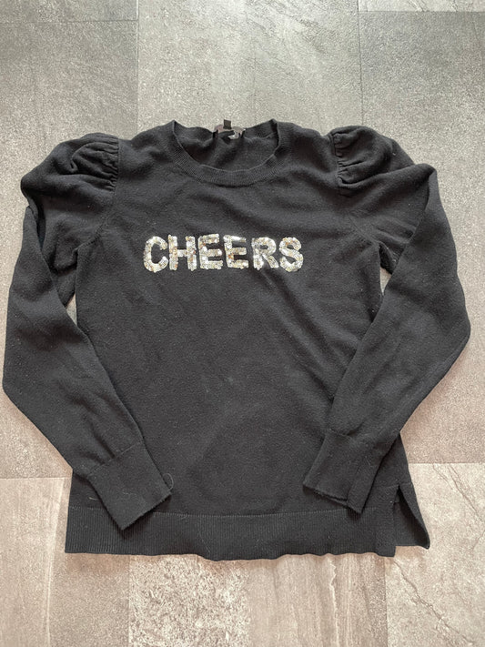 1. State Cheers Sequined Sweater (S)