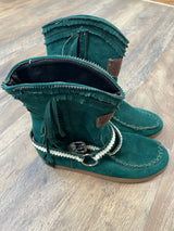 Women's Fashion Fringe Boots (37 EU) - BinxBerry Consignment