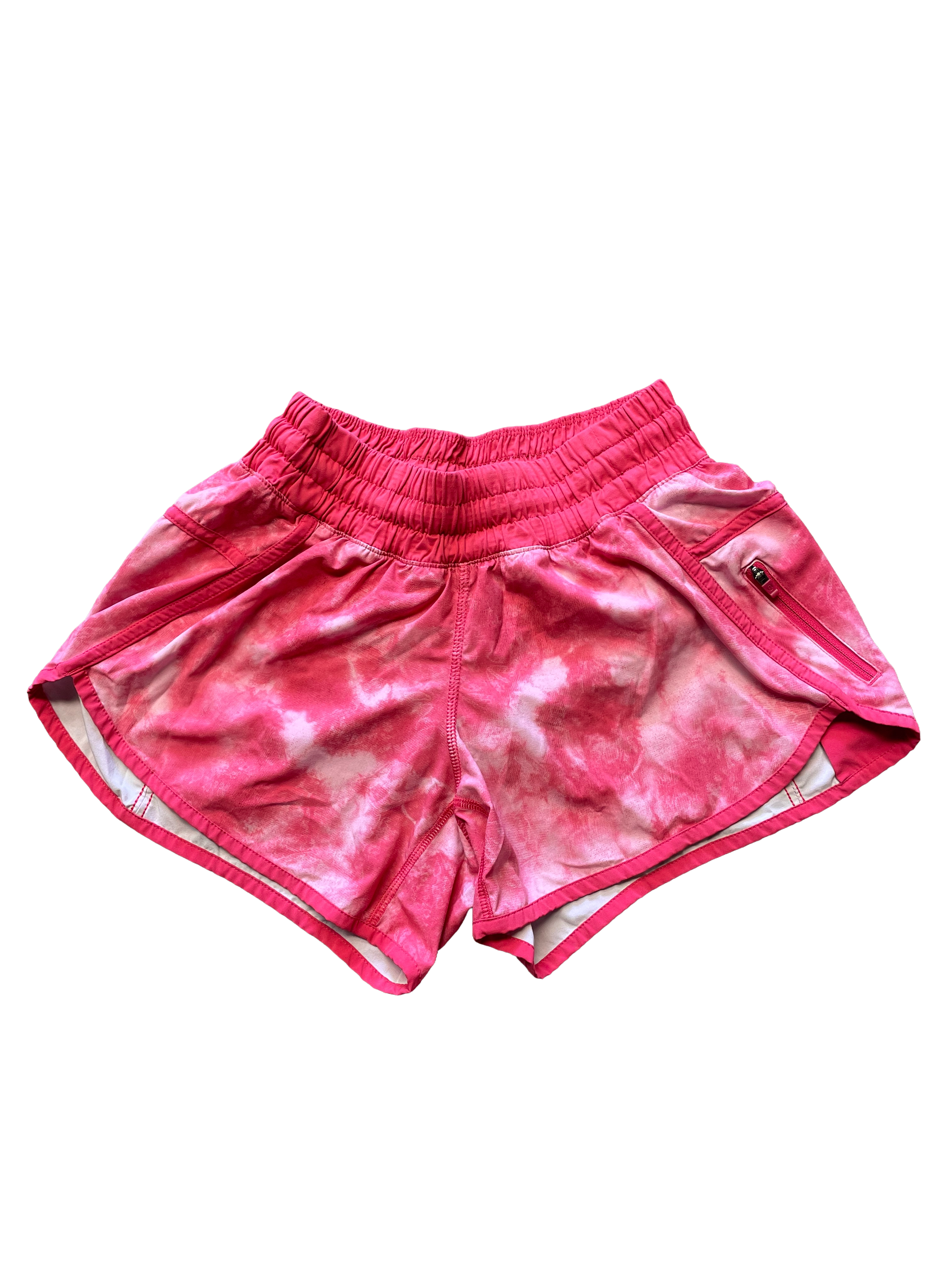 Lululemon Women's Tracker Short IV Pink Tie-Dye Shorts (6)
