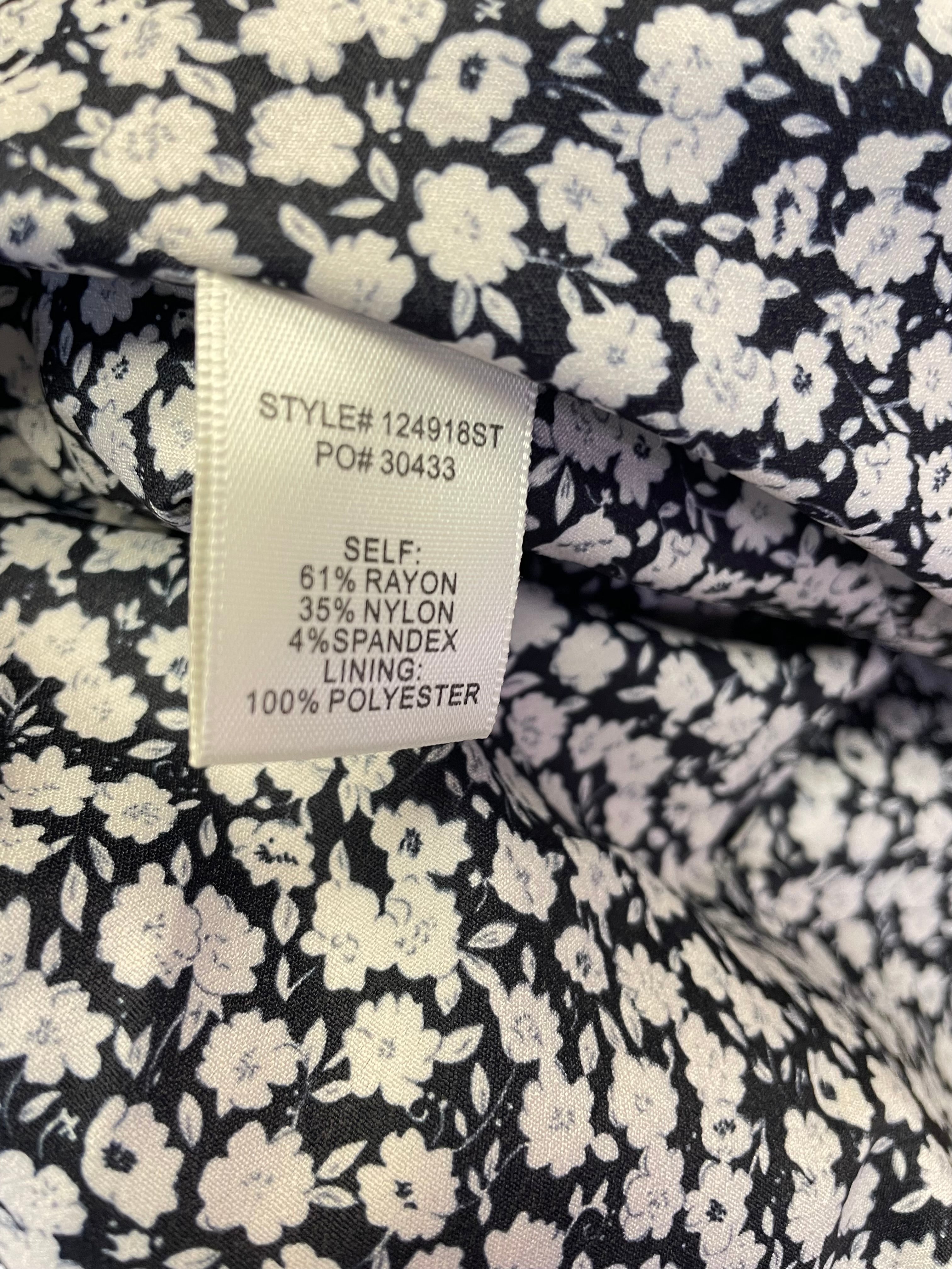 Skies are Blue NWT Stretch Textured Blazer Black (2X)