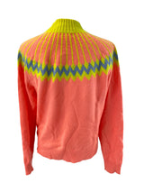 J. Crew Women's Cashmere Fair Isle Mock Neck Sweater (M)