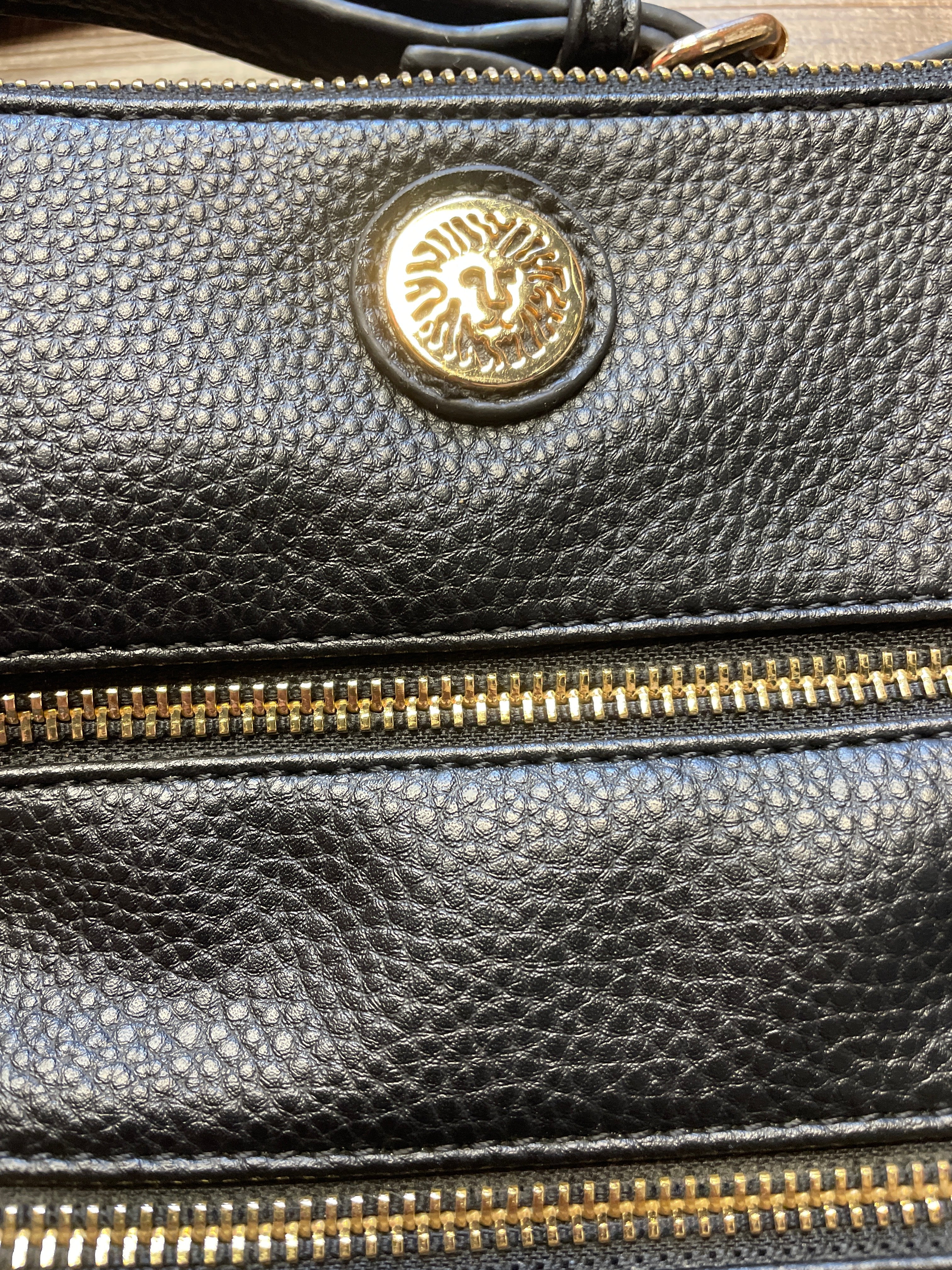 Anne Klein Pebbled Leather Crossbody