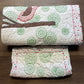 Twin Size Reversible Quilt Comforter & Euro Sham