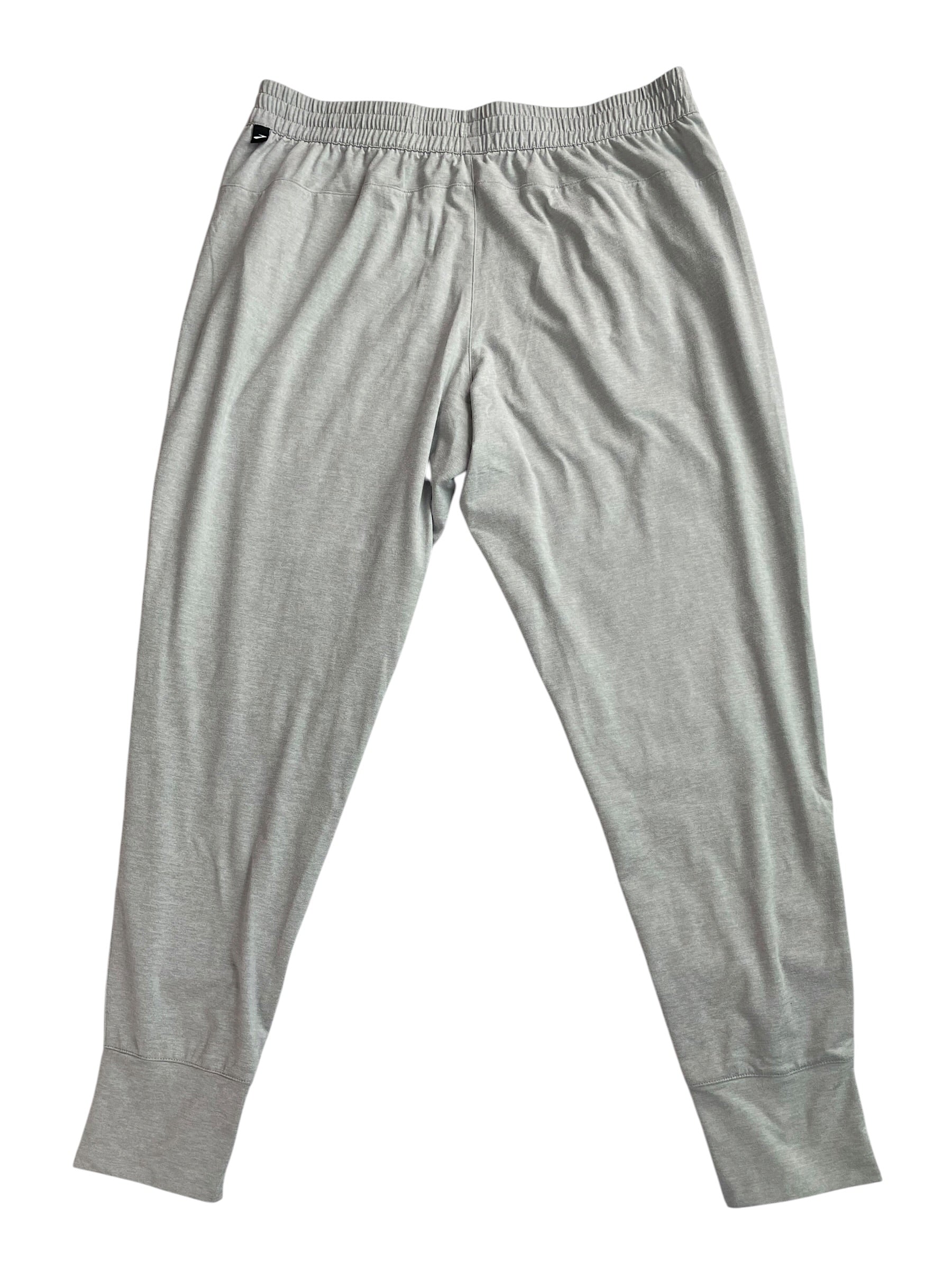 Brooks Light Heathered Gray Women's Joggers (XL)
