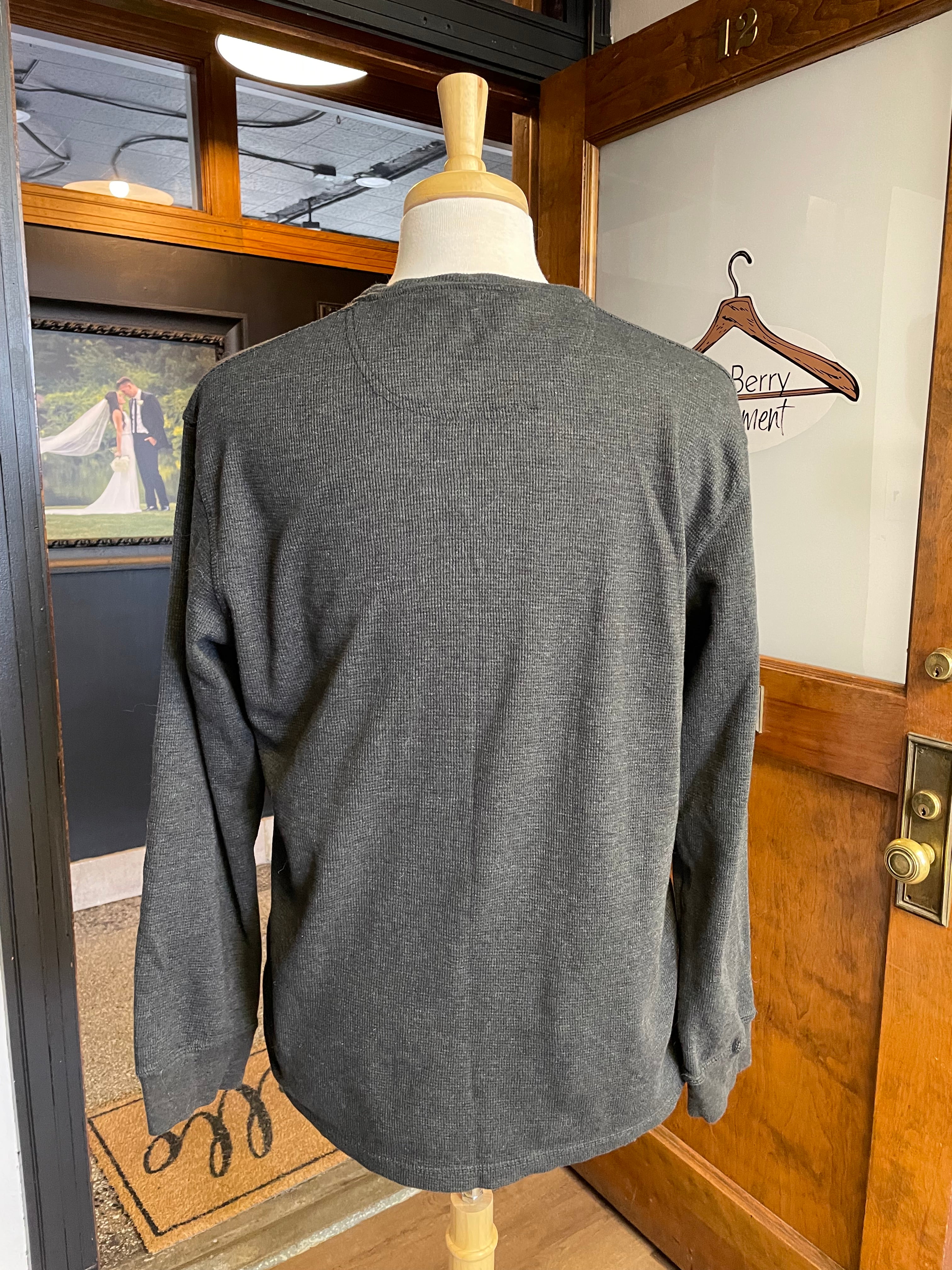 US Polo Association Men's Waffle Crew Neck (XXL)