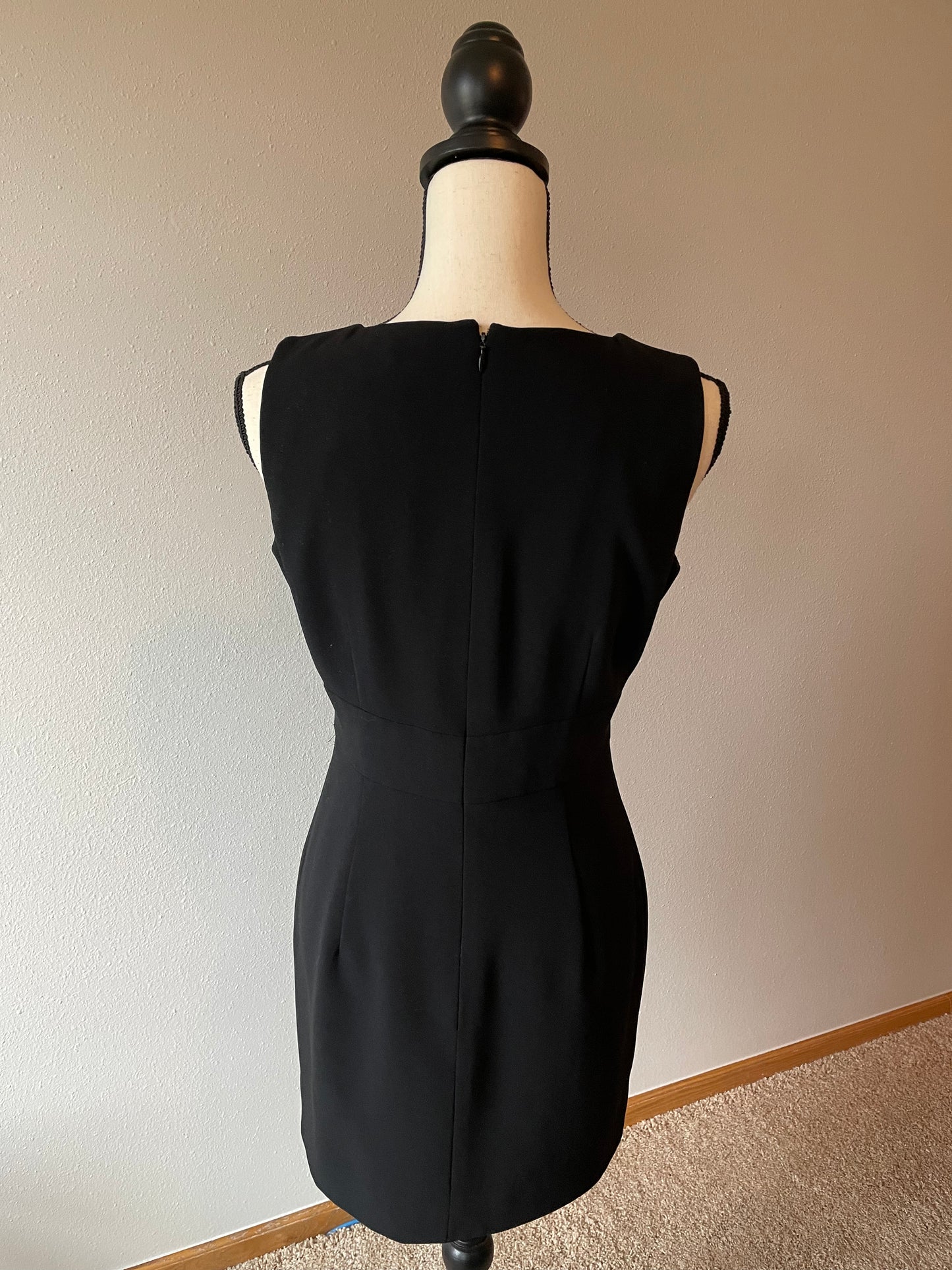 Ann Taylor Black Tailored Dress (6)